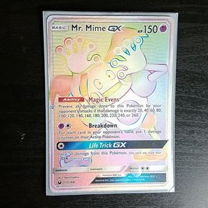 Pokemon rainbow card